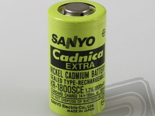 1.2V 1800mAh SCE Panasonic (SANYO)