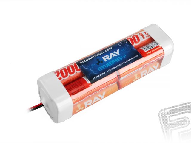 9.6V 2000AA Long RAY TX 8čl. vysílačové