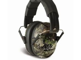 Pasivní sluchátka Walkers Pro Low Profile Folding Muff - Mossy oak camo