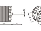 ALIGN - 730MX Brushless/střídavý elektrický motor (850KV)