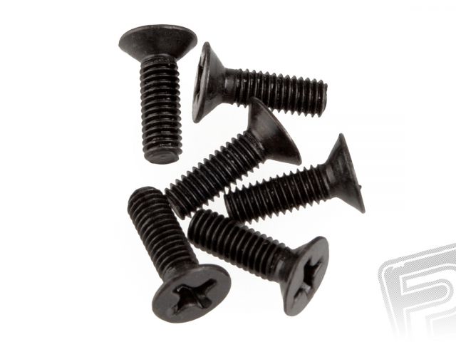 Zápustný šroub 3x10 mm (6 ks)