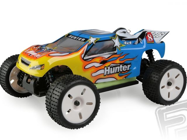 Himoto Truggy 1/16 RTR 2,4GHz - modrá