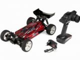 HiMoto ZENIT XB Brushless RTR s 2,4GHz soupravou, kar. červená