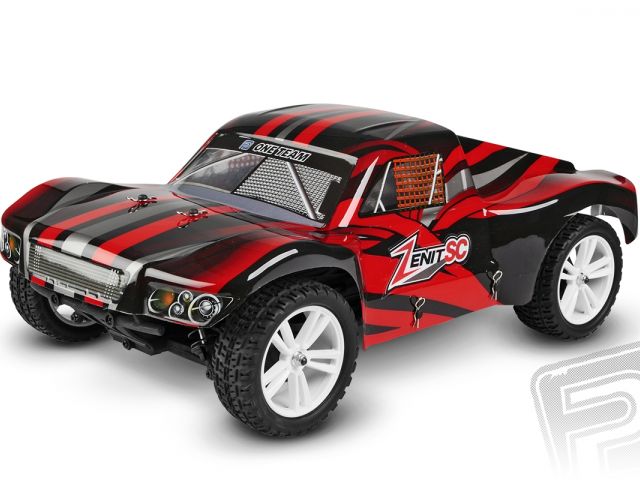 HiMoto ZENIT SC Brushless RTR s 2,4GHz soupravou, kar. červená