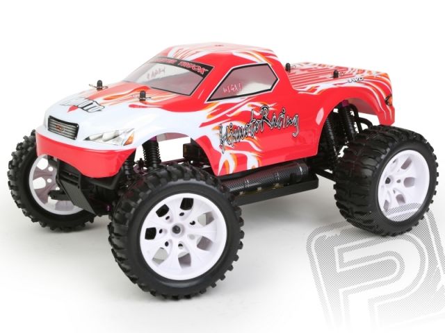 HiMOTO Monster Truck EMXT-1 1:10 elektro RTR set 2,4GHz červená