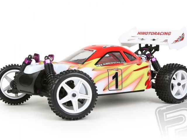 HiMOTO buggy Z-3 1:10 elektro RTR set 2,4GHz červená