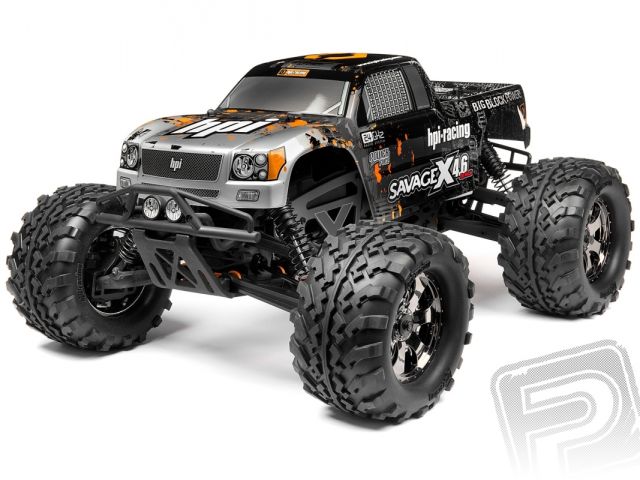 SAVAGE X 4,6 RTR s 2,4GHz RC soupravou