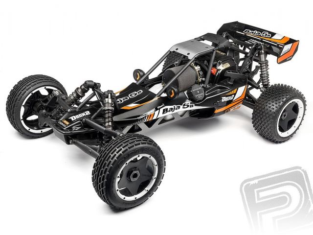 Baja 5B 2,0 Buggy RTR s 2,4GHz RC soupravou, kar. černá se systémem DBOX2