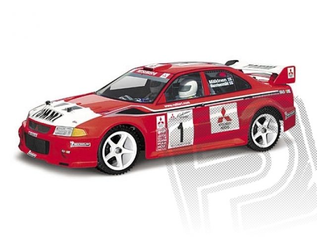 Karoserie čirá Mitsubishi Lancer EVO 6 WRC (200 mm)