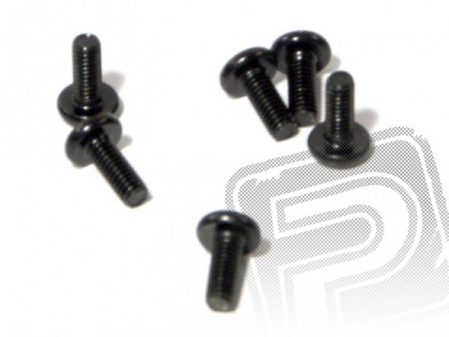 Šroub s čočkovou hlavou M4x10mm (6ks)