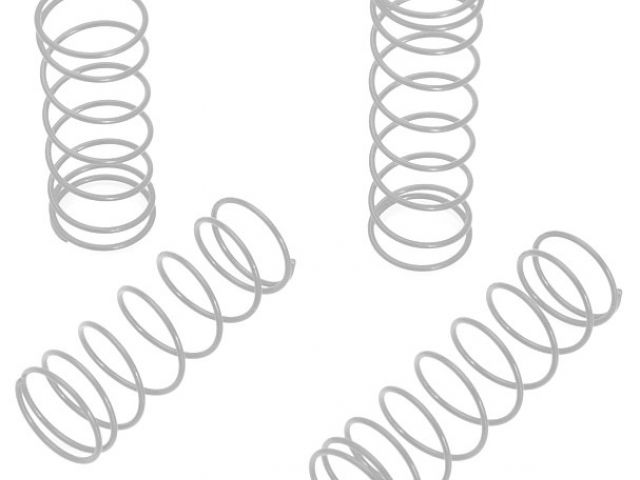Bílá sada pružin/střední (4ks) - S10 BX/TX/SC