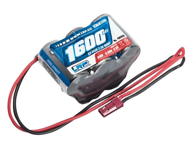 XTEC RX-pack Hump 2/3A NiMH - BEC - 6.0V - 1600mAh