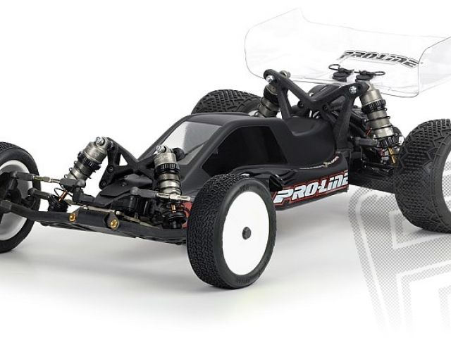 Karoserie čirá BullDog pro TLR Losi 22 (motor vzadu)