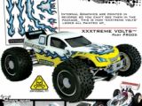 XXX Main - Airbrush šablona - XXXtreme Volts