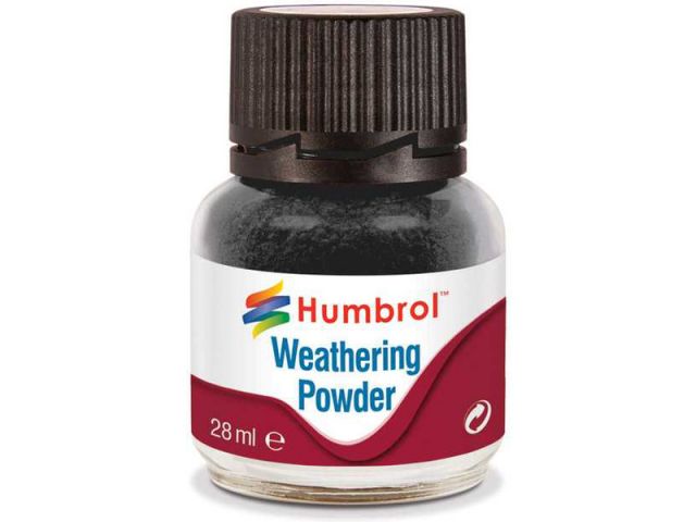 Humbrol Weathering Powder černý pigment 28ml