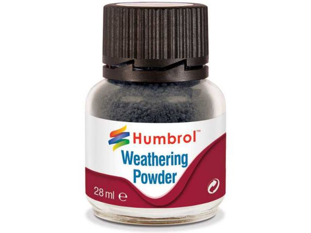 Humbrol Weathering Powder kouřový pigment 28ml