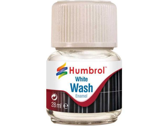 Humbrol barva Enamel AV0202 Wash bílá 28ml