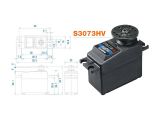 Servo S3073HV 3.9kg.cm 0.16s/60° HV BB S.BUS2