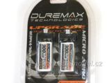 DUREMAX Power LiPol 3.7V 300mAh 35C mCP-X (2)