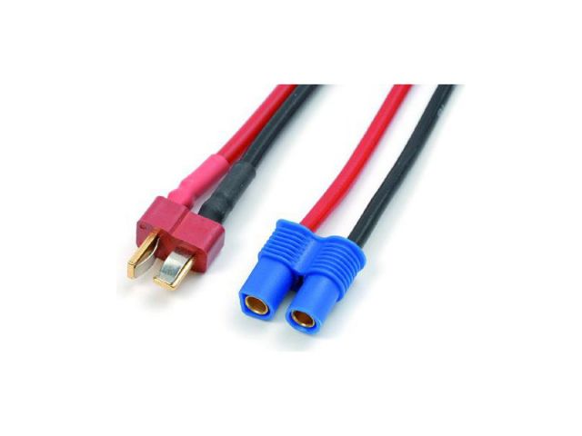 Konverzní kabel Deans F -> EC3 F (14AWG)