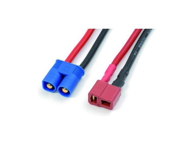 Konverzní kabel EC3 M -> Deans M (14AWG)