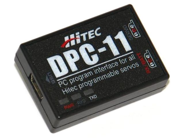 DPC-11 Univerzální programátor serv Hitec s PC rozhraním (mini-USB)