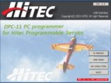 DPC-11 Univerzální programátor serv Hitec s PC rozhraním (mini-USB)