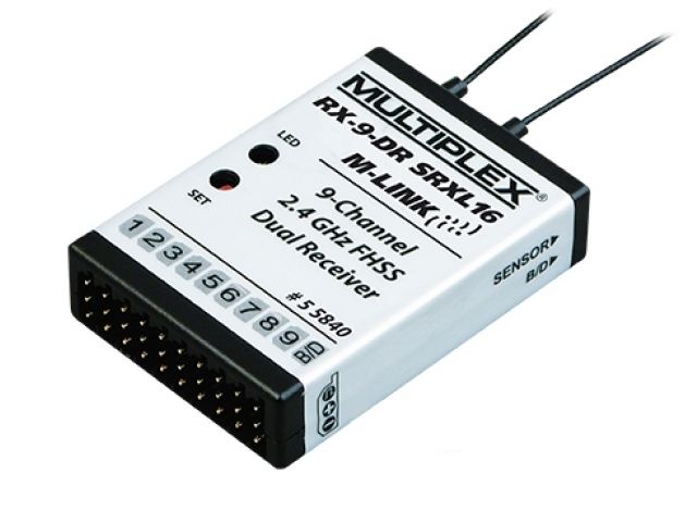 55840 Přijímač RX-9 DR SXRL 16 M-LINK 2,4GHz