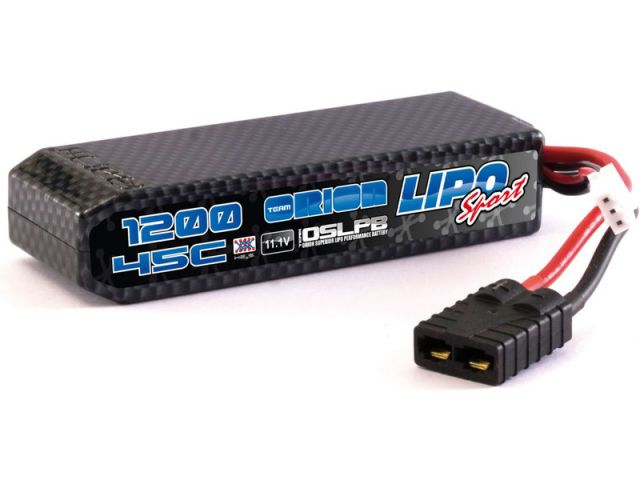 Team Orion LiPol Carbon Sport 11.1V 1200mAh 45C TRX