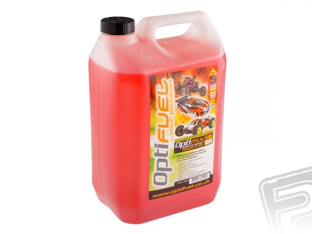 Optimix RACE 25% 5l palivo pro CAR (v ceně SPD 12,84 kč/L)