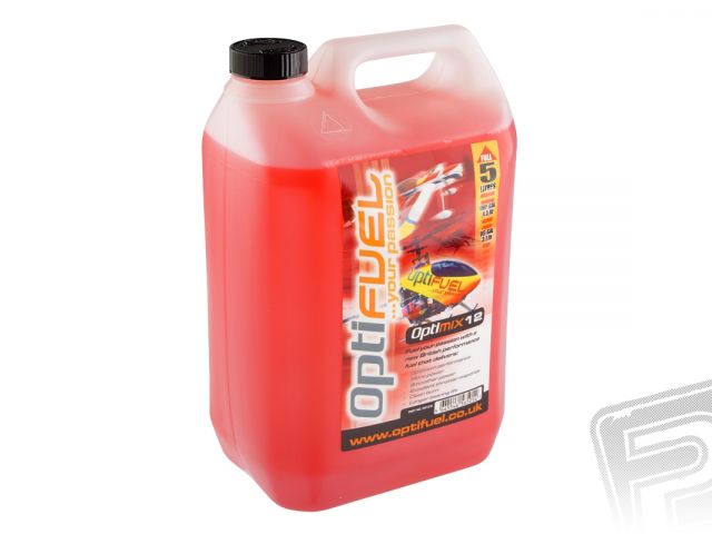 Optimix 12% 5l letecké/heli palivo (v ceně SPD 12,84 kč/L)