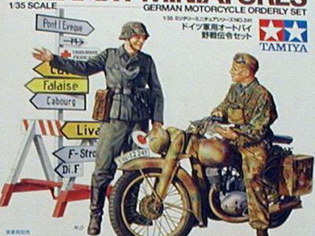 German Motorcycle Orderly Set