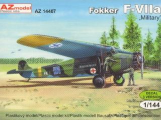 Fokker F.VIIa Military