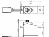 SH-0257MG Digitální servo