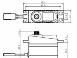 SV-1250MG Digitální servo