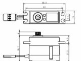 SV-1260MG Digitální servo