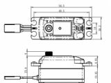 SC-1251MG Digitální servo