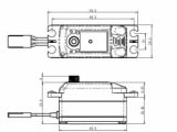 SB-2263MG BRUSHLESS Digitální servo