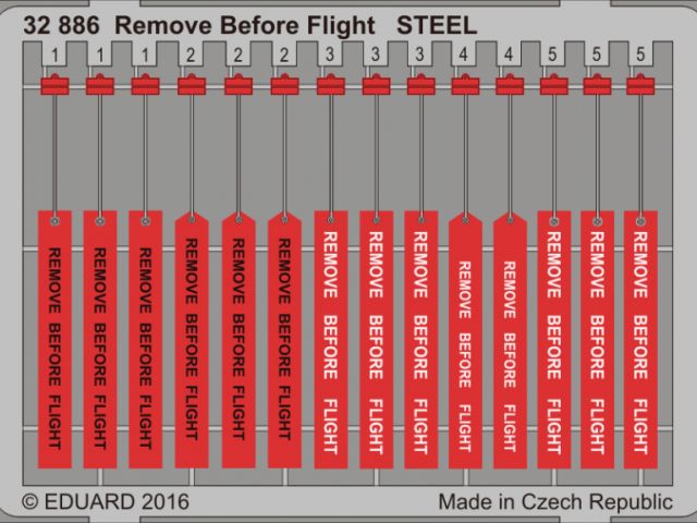 Remove Before Flight STEEL