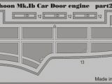 Typhoon Mk.Ib Car Door engine (Airfix)