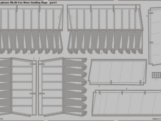 Typhoon Mk.Ib Car Door landing flaps