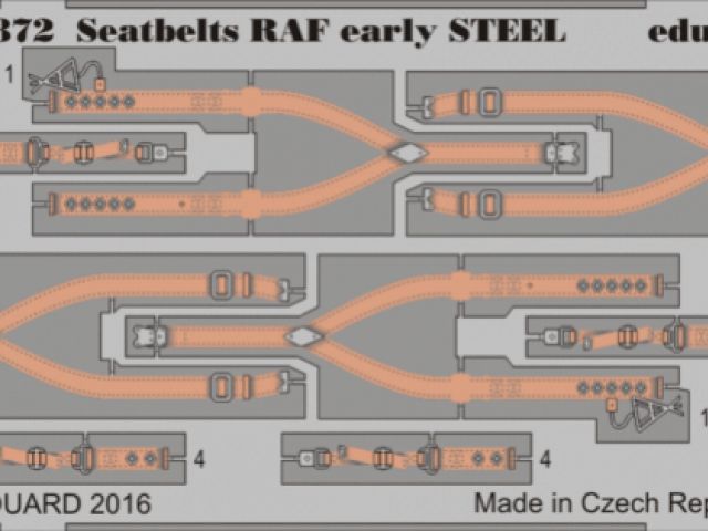 Seatbelts RAF early steel