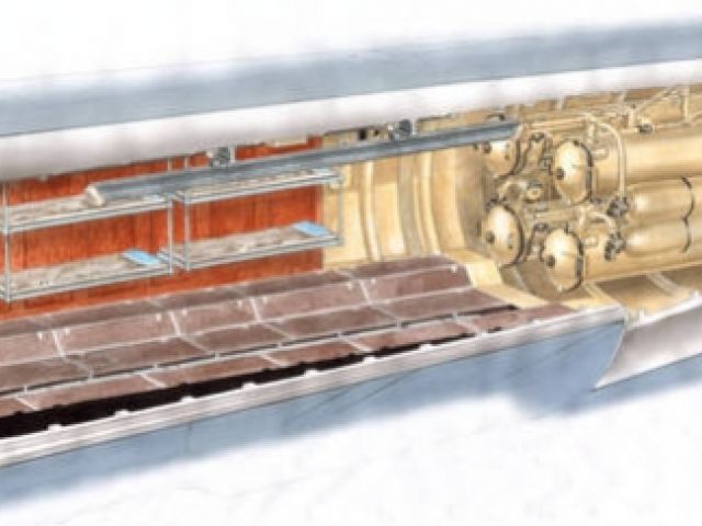 U-Boot IXc Front Torpedo Section (Revell