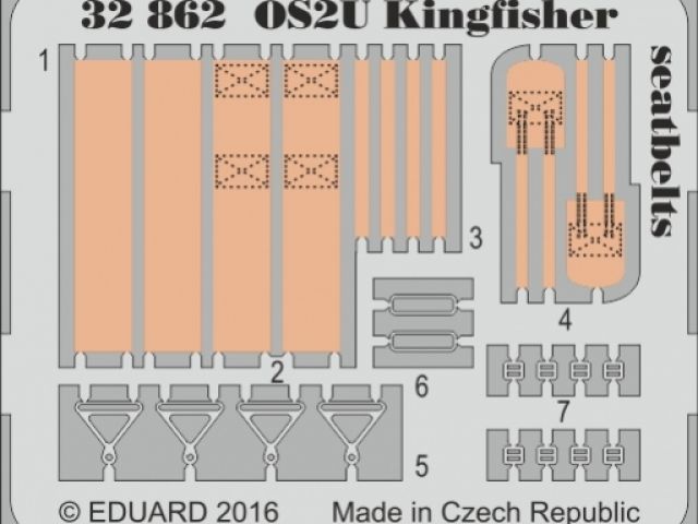 OS2U Kingfisher seatbelts (KTH)