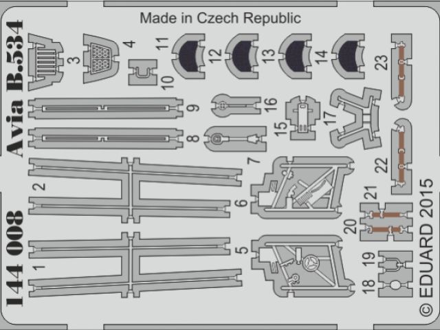 Avia B-534 1/144 (Edu)