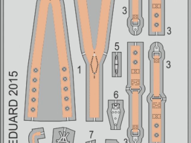 Mosquito Mk.IV seatbelts (HKM)