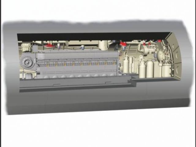 U-Boot IXc Diesel Engine Section