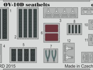 OV-10D seatbelts (KTH)