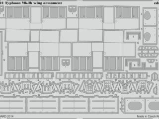 Typhoon Mk.Ib wing armament (Airfix)