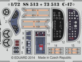 C-47 interior SA (Airfix)